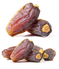 Dates on a white background