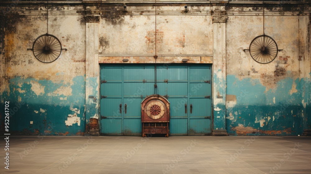 Canvas Prints old abandoned building