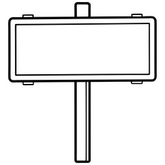 Fototapeta premium Sign board