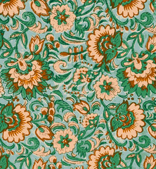 Ajrakh Pattern and block print and batik print Background digital printing textile pattern