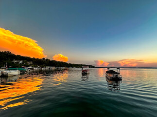 Sunset Lake Geneva WI