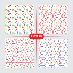 Abstract organic pattern design background