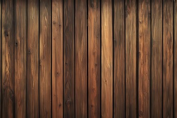 Fototapeta premium Warm Wooden Planks with Natural Grain Pattern in Rustic Colors