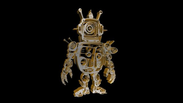 robor postać  model