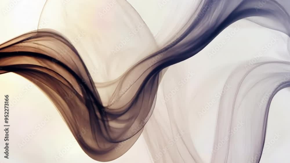 Poster a long, orange smoke trail that is billowing out of a fire. the smoke is thick and dense, creating a