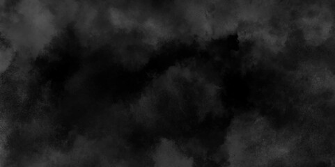 Gray smoke or fog color isolated on transparent dark background. Modern Dark and Dramatic Storm background with gray clouds brush effect realistic fog or mist. Steam Mist Fog and Dust Particles.