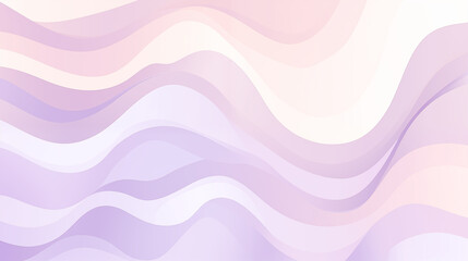 Gentle Pastel Lavender and Pink Flowing Layers