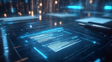 Digital Contract Signing Interface