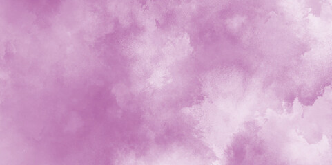 Abstract purple hand drawing Watercolor background with watercolor splashes. Abstract blue smoke on black background, Beautiful abstract multicolor texture background on white surface.