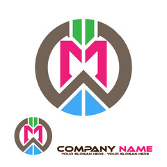  w, m, logo design, business logo, companyname, crown, icon, business, vector, concept, symbol, design, people, illustration, network, sign, infographic, communication, web, molecule, 3d, social, 