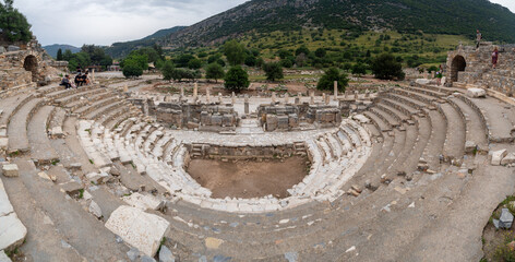 Ephesus,  Izmir province, Turkey : Roman city ruins from Ancient Greece