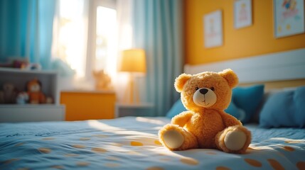 Children bedroom interior : Generative AI