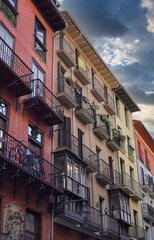 
Pamplona, ​​Navarra, Spain. The historic center is home to streets of great beauty, full of...