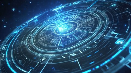 Futuristic Zodiac Signs Displayed in a Modern and Innovative Style, Featuring Sleek Design and Advanced Visual Elements