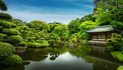 Fototapeta premium japanese garden
