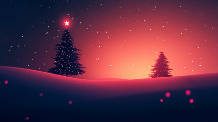 Christmas and New Year background