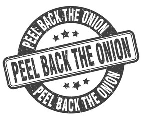 PEEL BACK THE ONION