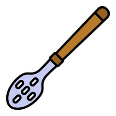Slotted spoon Icon