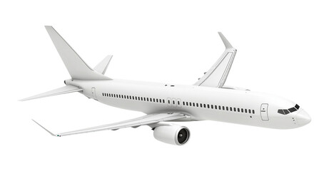 Airplane Isolated on Transparent Background PNG
