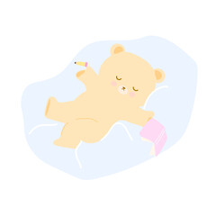 Explore adorable sleeping bear PNGs, perfect for bedtime stories, lazy days, and cozy designs. Featuring cute, cuddly bears with books, pillows, and peaceful vibes