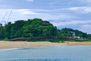 Cheonggan Pavilion Perched on a Lush Hillside