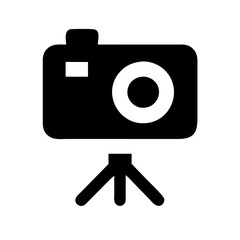 photo camera icon, icon vector