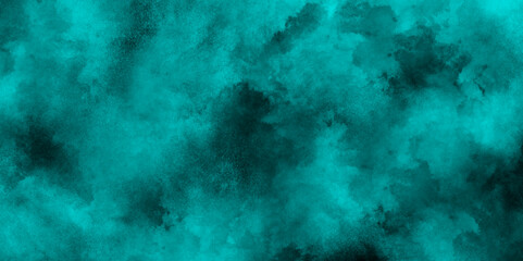 abstract showcasing watercolor textures in delicate pastel green and white hues. Beautiful abstract watercolor background, Ink splash aqua paper backgrounds turquoise texture.	