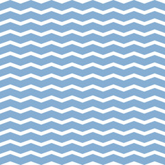 Seamless Wave Pattern Isolated on a white background