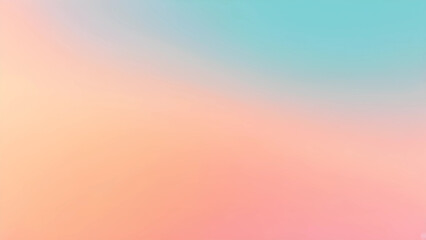 gradient background teal to coral color blur watercolor abstract banner