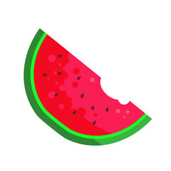 watermelon fruit - vector illustration