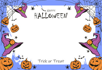 halloween background with sapce for text