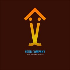 J  lettering logo is simple, easy to understand and authoritative
