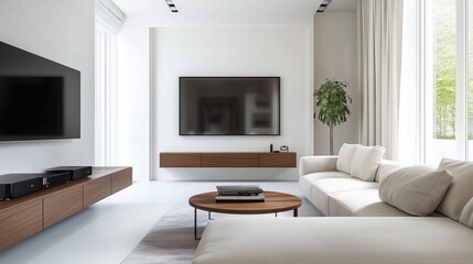 A modern living room interior.