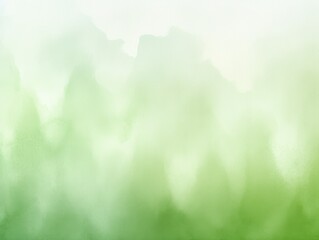 Abstract green watercolor