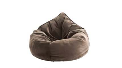 Beanbag isolated on transparent background, PNG
