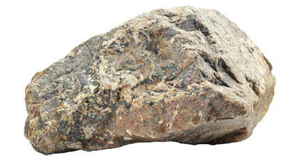 Obraz premium boulder isolated on transparent background, PNG