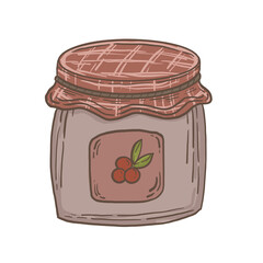 Cozy hand drawn autumn elements. Cute fall stickers, scarf, candles, hot cocoa, socks, pie, pumpkin spice latte, mug, jam, leaves, mushrooms. Vector flat illustration. Perfect for scrapbooking.
