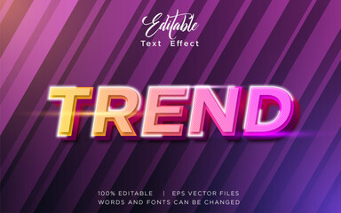 modern game text effect