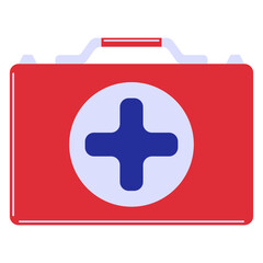 First Aid Kit Icon perfect for designs with healthcare, medical, and first aid themes