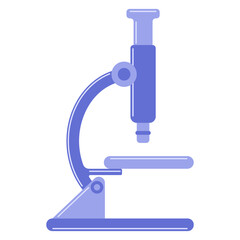 Microscope Icon perfect for designs with healthcare, medical, and first aid themes