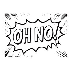 Comic speech bubble with swear words symbols. Hand drawn speech bubble	