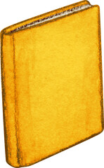 Watercolor hand drawn book