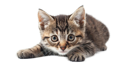 Obraz premium kitty isolated on transparent background, PNG