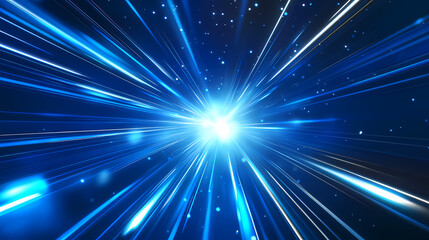 Blue light, technology background