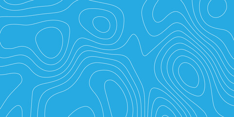 Abstract design with seamless pattern with lines topographic map. geographic mountain relief. retro topographic map. geographic contour map paper texture. terrain path isolated on a color background.