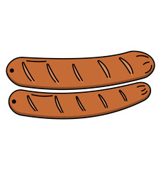 Meat Sausage Illustration