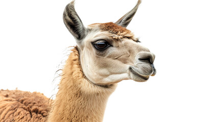 Obraz premium llama isolated on transparent background, PNG