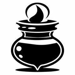 Inkpot Black silhouette