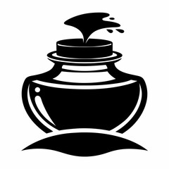 Inkpot Black silhouette