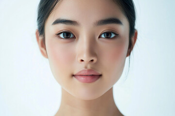Obraz premium Close up portrait of a woman